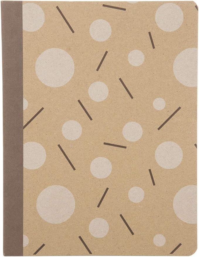 Mintra 100% Recycled Notebooks (Comp Book (7.5in x 9.75in), Design Set 3pk)