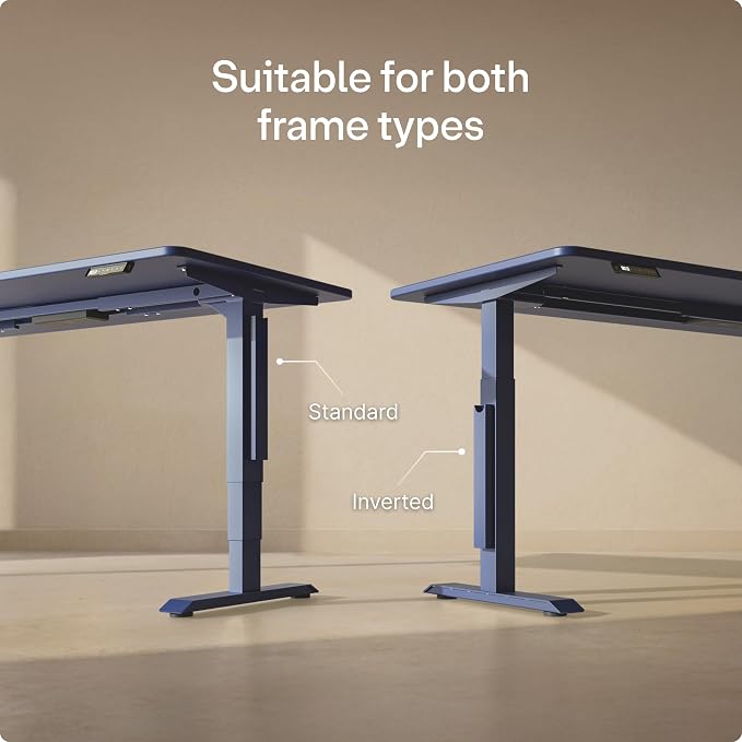 Desktronic Magnetic Cable Management Tray — No Drill Under Desk Cord Organizer, Holds 10 Cables, Reinforced Steel Cable Holder for Home Office, Gaming Setup & Sit-Stand Desks