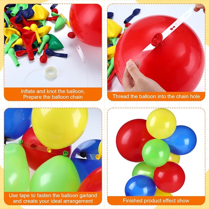 115 Pcs Back to School Decor Sets Rainbow Balloon Arch Kit Composition Notebook Pencil Crayon Balloon Box for Classroom Party Kindergarten Graduation Teacher Appreciation Photo Booth Prop Supplies