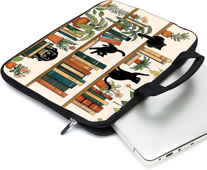 15.6" Laptop Sleeve 14" 15" 15.4" Chromebook Case Ultrabook Case Notebook Sleeves PC Messenger Bag (XM-15ST-2)