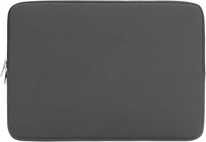 RAINYEAR 15 Inch Laptop Sleeve 15" Protective Soft Case Padded Zipper Cover Carrying Computer Bag Specially Compatible with 15.4" MacBook Pro/Air A3448 A3241 A2941 A3114 A1938 A1707 A1990 (Gray)