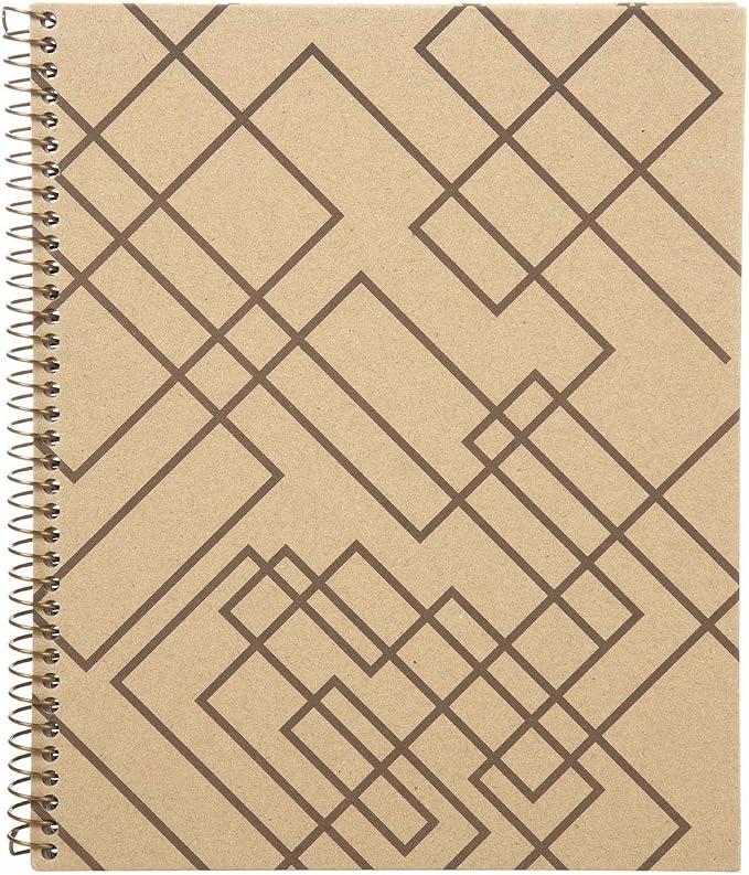 Mintra 100% Recycled Notebooks (Letter Size (8.5in x 11in), Design Set 3pk)