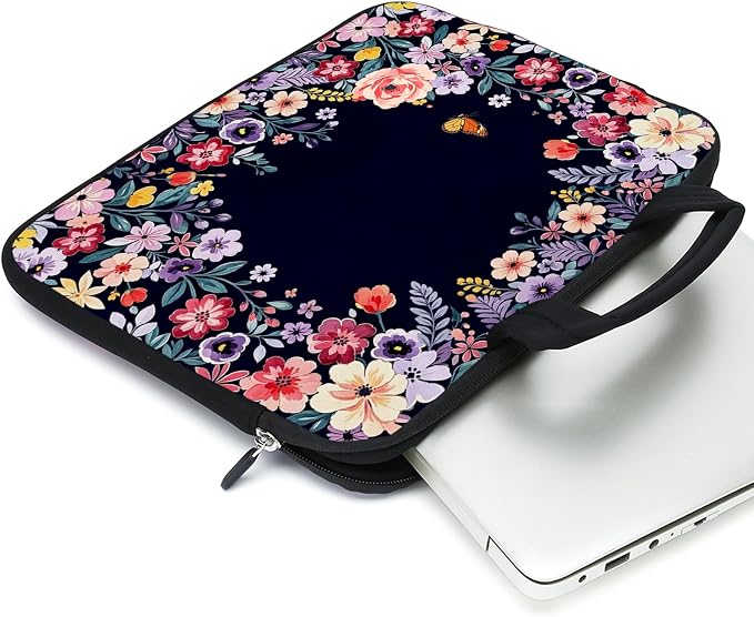 15.6" Laptop Sleeve 14" 15" 15.4" Chromebook Case Ultrabook Case Notebook Sleeves PC Messenger Bag (XM-15ST-3)
