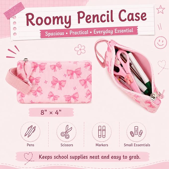 BTOOP School Backpacks for Teen Girls Bookbags Lightweight Kids Backpack School Bags Set with Lunch Box Pencil Case