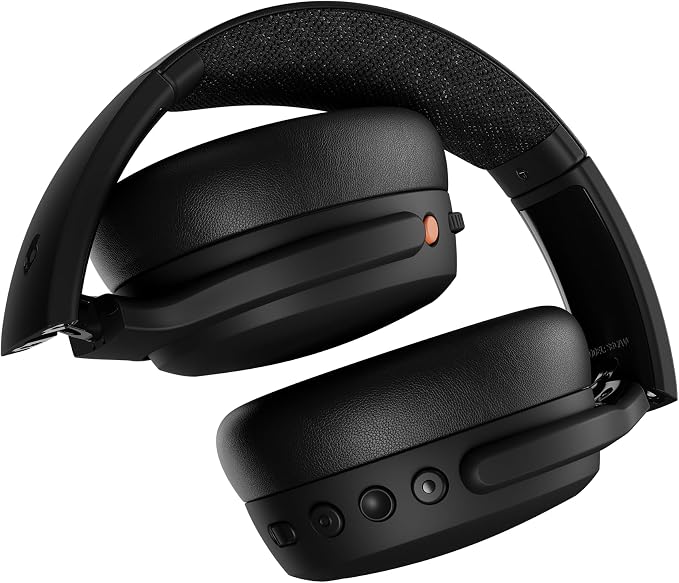 Skullcandy Crusher ANC 2 Wireless Over-Ear Bluetooth Headphones with Multi-Sensory Bass, Active Noise Cancelling, Up to 60 Hours Battery, Microphone for iPhone Android - Realtree Edge Colors Hazard