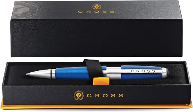 Edge Pen, 0.7mm, MBlue, Black