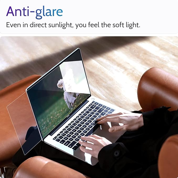 3 Pcs 17" Anti Blue Light Screen Protector Compatible With Lenovo Hp Dell Acer Asus Samsung etc Laptop-16:10 Aspect, 17 Inch Computer Monitor Glare Filter Uv Blocker Shield Cover Eye Protection Film