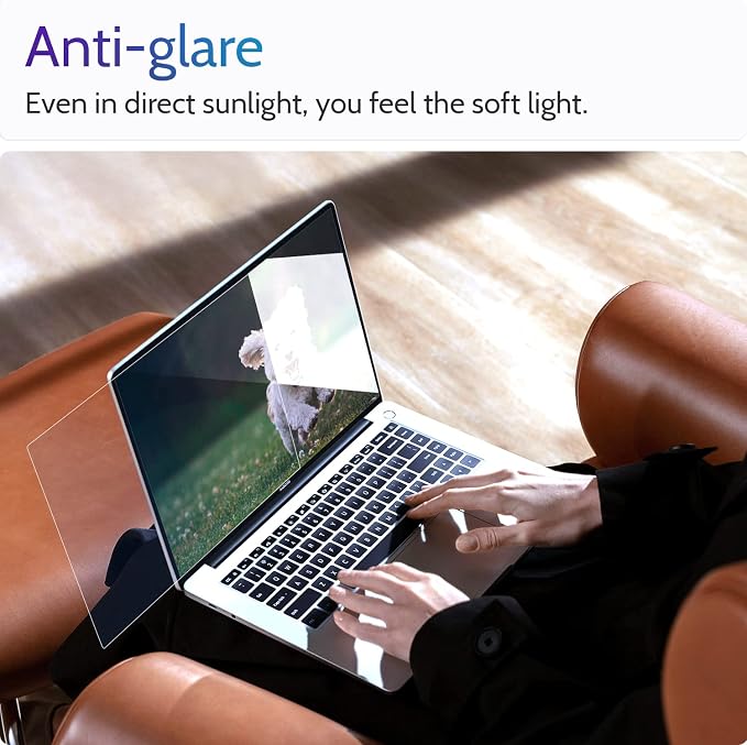 3 Pcs 16.1"/16" Anti Blue Light Screen Protector Compatible With Lenovo Hp Dell Acer Asus Samsung etc Laptop-16:9 Aspect, 16 Inch Computer Monitor Glare Filter Uv Blocker Shield Cover Eye Protection