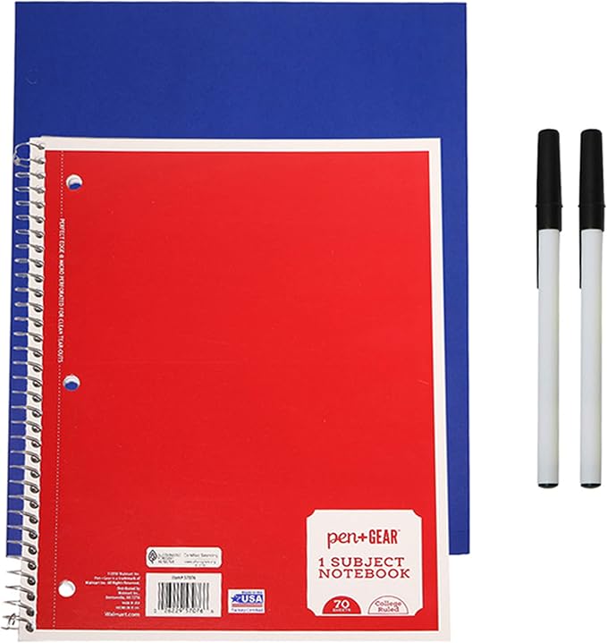 18 Piece Bulk School Supplies Kits - Pens, Pencils, Crayons, and More - Value Pack of 24 Kits - Essential Box of School Supplies for Elementary, Middle, and High School Students