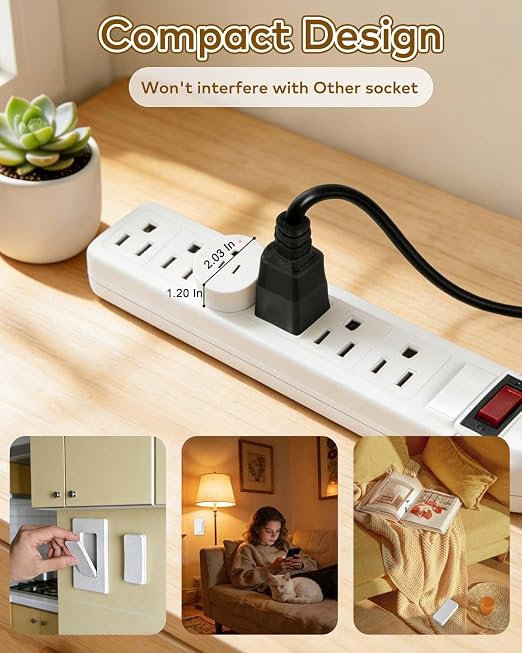 NineLeaf Smart Plug, WiFi Smart Plugs Work with Alexa/Google Home via Tuya, Wireless Outlet Timer w APP Remote Control, 2.4GHz WiFi Only, No Hub Required, TUV FCC Listed,2 Set (2outlets+2switches)