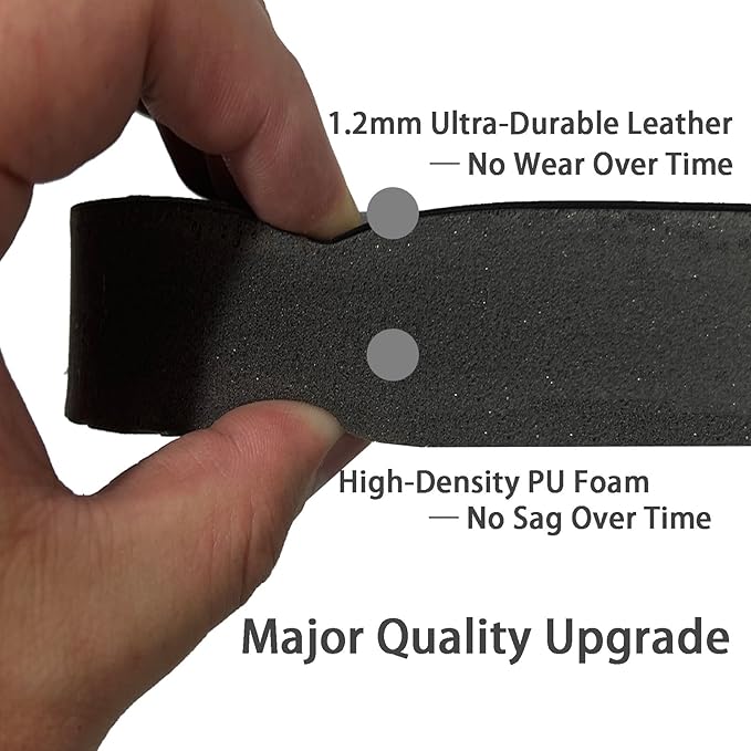 1" Extra Thick Anti Fatigue Kitchen Floor Mat Comfort Standing Mat 40'' x 20'', Office Standing Desk Mat, Kitchen Rug, Massage Points Comfort Mat, 140D PU Foam (Black)