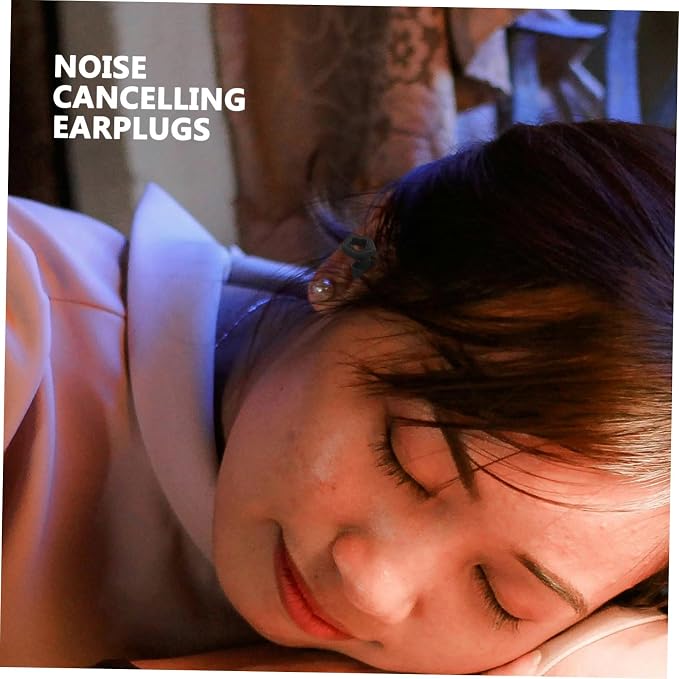3 Pairs Reusable Silicone Noise Cancelling Concerts Travel and Focus Soft Ergonomic Sound Insulation for Work and Study Comfortable Fit Portable Earbuds