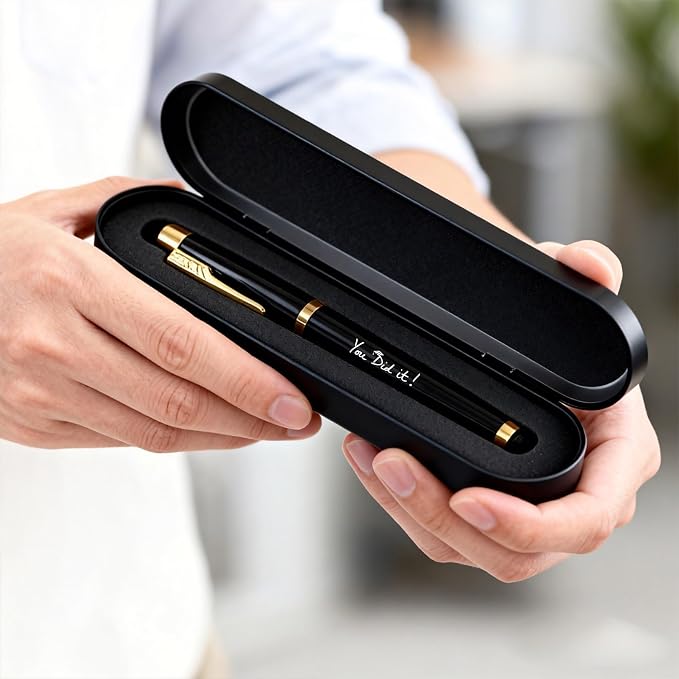 2026 Masters Degree Graduation Gifts - Masters Graduation Gel Pen Gift Set | Master Degree Graduation Gel Pen with Pen Case |Class of 2026 Masters Graduation Gift for Him/Her/Men/Women