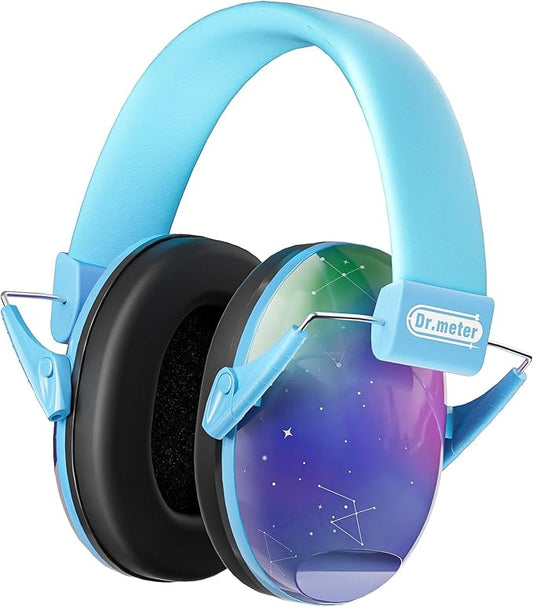 Kids Ear Protection for Monster Jam, 27.4dB Noise Cancelling Headphones for Kids Adults, Adjustable Ear Muffs for Noise Reduction for Austim, Fireworks, Concerts and Sports Events