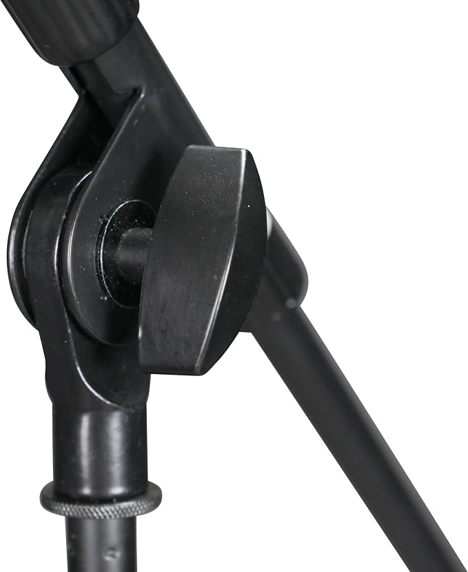 Gator Frameworks Rok-It Series Heavy Duty All Metal Telescoping Tripod Mic Stand with Adjustable 36" to 64" Height and Extendable Boom Arm, Fully Collapsible for Convenient Travel (RI-MIC-5020)