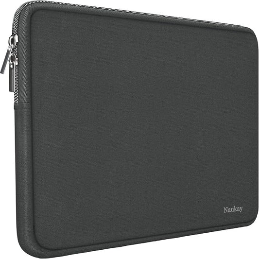 Laptop Sleeve Case 14 Inch, Resistant Neoprene Laptop Cover/Notebook Computer Pocket Case/Tablet Briefcase Carrying Bag for 14 inch HP, Lenovo, Asus Notebook, Ultrabook, Grey
