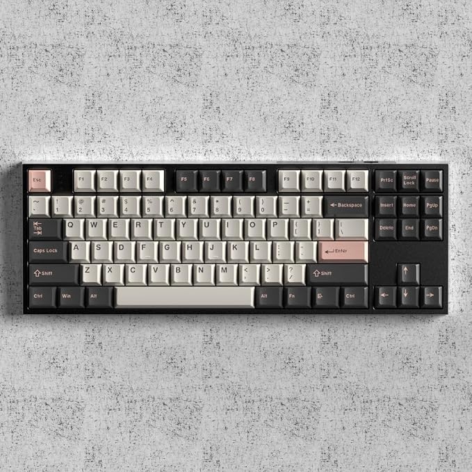 Guffercty kred Cherry Profile PBT Keycaps 156 Key Set, Oil Proof Fade Resistant Keycaps Fit 60%/65%/75%/80%/TKL/100% Mechanical Keyboard (Olive)