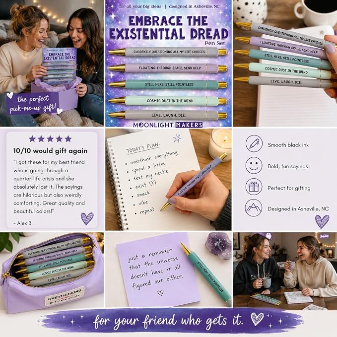 Moonlight Makers Embrace The Existential Dread - Pen Set