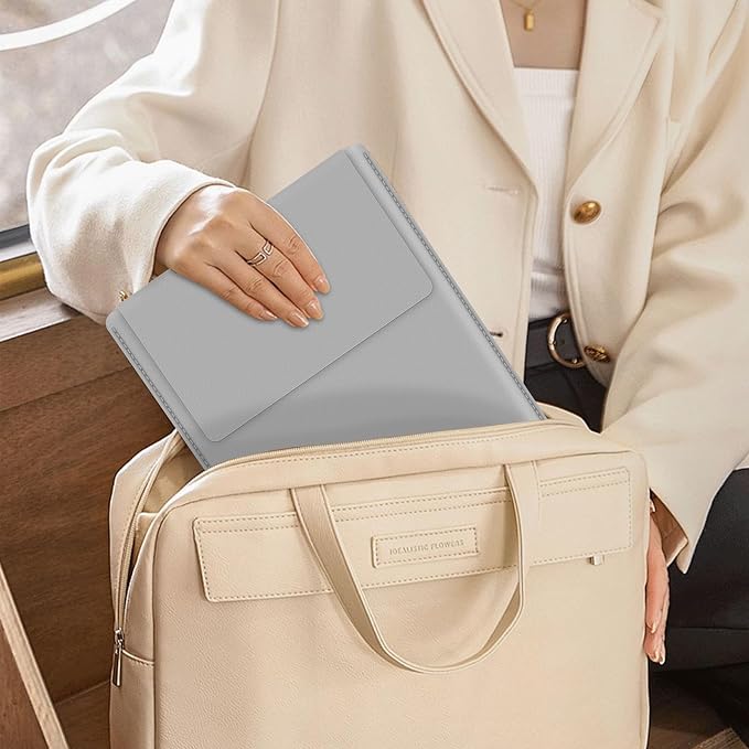 BVYA 15-16" Laptop Sleeve, PU Leather Laptop Case Compatible with MacBook Pro 16 2019-2021 M1 Pro M1 Max (A2485 A2141), Case Compatible with MacBook Pro 15 2010-2019 (A1990 A1707 A1398)