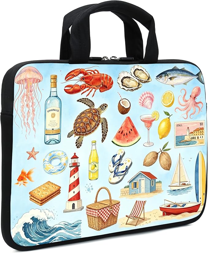 15.6" Laptop Sleeve 14" 15" 15.4" Chromebook Case Ultrabook Case Notebook Sleeves PC Messenger Bag (XM-15ST-1)
