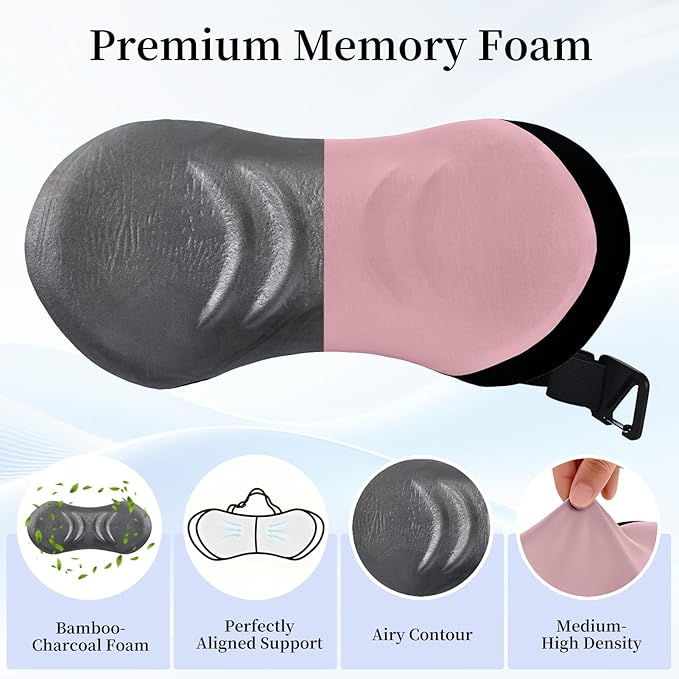 Lumbar Support Pillow for Office Chair - Lumbar Pillow for Car, Memory Foam Ergonomic Lumbar Support Pillow for Car Back Support for Office Chair
