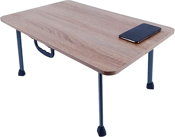 Uniware Foldable Mini Desk/Laptop Desk, 23x15.2x10.8", Easy to Use w/Non Slip Pads