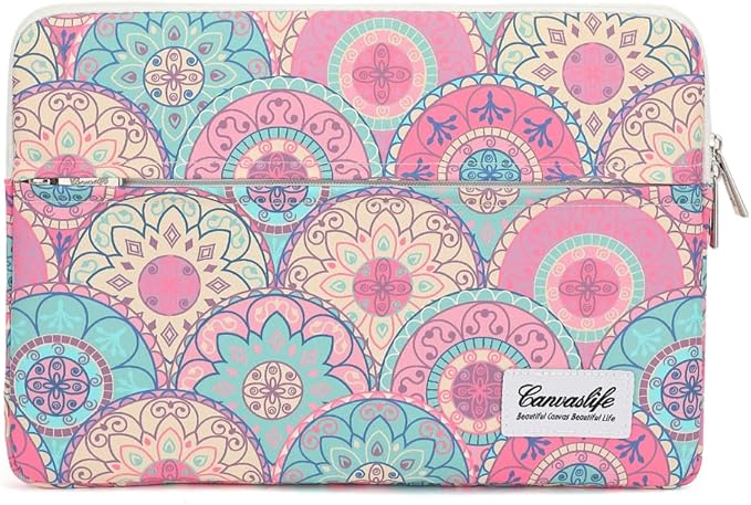 Laptop Case Sleeve 15.6 inch, Shockproof Protective Notebook Case with Accessory Pocket, Briefcase Carrying Laptop Cover for 15.6" HP, ASUS, Dell, Lenovo, Acer,(Bandanna)
