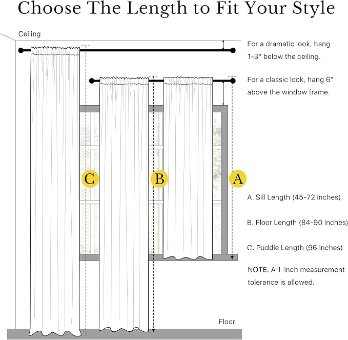 NICETOWN Window Treatment Thermal Insulated Rod Pocket Room Darkening Curtains/Drapes for Bedroom (Bone White, 2 Panels, W42 x L63 inches)