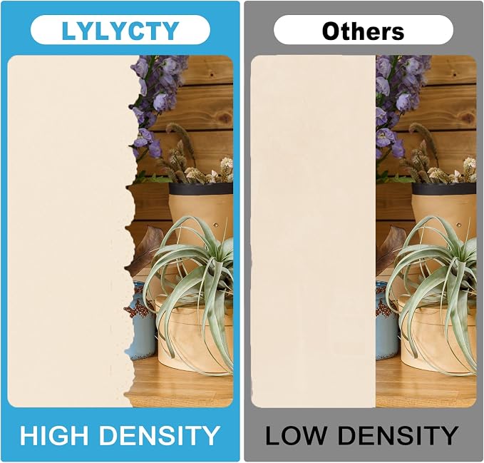 Cream Backdrop for Photoshoot Professional Photo Backdrop Background Curtain for Product Photography Portraits Wedding Party Live Streaming Video Recording 6X9 FT