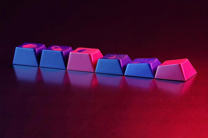 Drop + MiTo GMK Laser Custom Mechanical Keyboard Novelty Keycap Set - 44-Keys, Doubleshot ABS, Cherry Profile (Novelties)