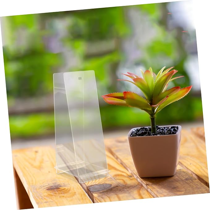 Gadpiparty Transparent Acrylic Calendar Stand Minimalist Tabletop Display Rack for Desk Stylish Modern Design Holder for Flip Calendar Supplies and Office Decor