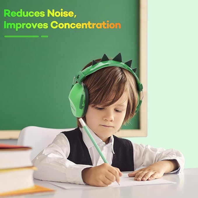 Noise Cancelling Headphones for Kids, Kids Ear Protection 28dB SNR Noise Reduction Ear Muffs for 3-16 Years Toddler/Children, Noise Cancelling Headphones Hearing Protection For Fireworks/Monster Truck