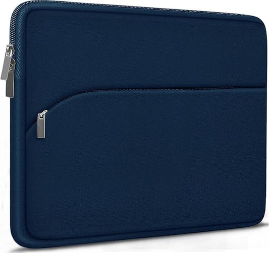 Laptop Sleeve Case 15.6 inch, Durable Portable Monitor Protective Cover with Front Pocket, Traveling Laptop Case Compatible for HP, Dell, Asus, Lenovo, Deep Blue