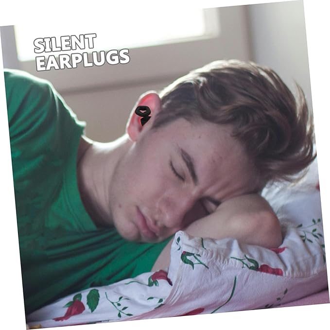 3 Pairs Soft Silicone Noise Reduction Sleeping Comfortable Fit Sound Blocking for Travel Concerts Focus Portable Reusable Noise Cancelling