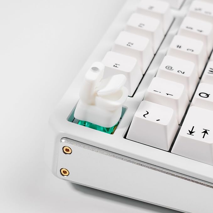 Artisan Toilet Keycap, Resin, 1U Size, RGB Backlit Compatible, Removable Cover Design for MX Mechanical Keyboard Switches, Gaming