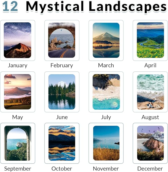 Small Desk Calendar 2026-2027, Bible Mini Desk Calendar (From January 2026 to June 2027) Flip Desktop Standing Calendar, Monthly Planner Cute Calendar, School Home Office Supplies, 6.3" x 3.1"
