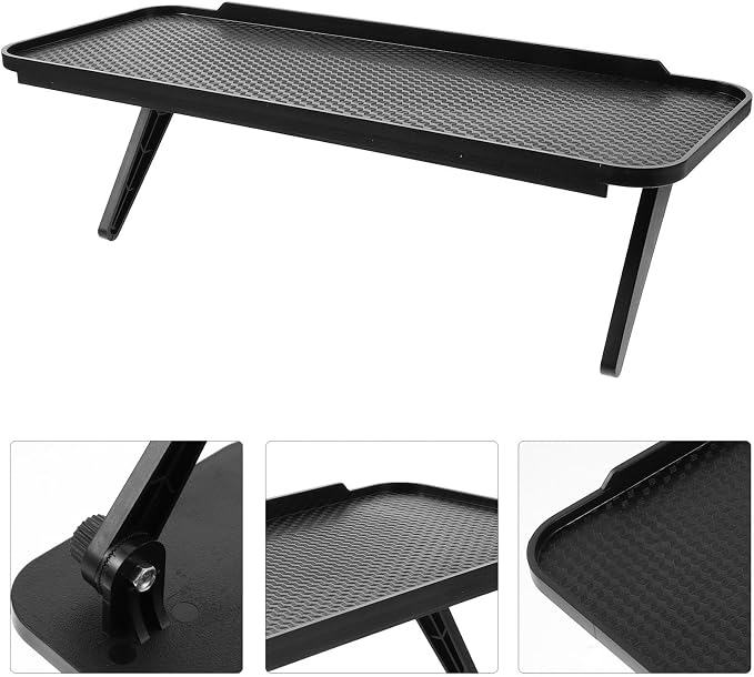 SEWACC Desktop Organizer Shelf with Screen Storage Rack and Cable Box Shelf, Large 31cm×12cm Platform, Multifunctional Elevated Tv Monitor Stand for Office and Home Workspace
