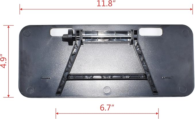 2-Pack Monitor Shelf with Anti-Slip Pad, TV Top Organizer Rack for Storage, Display Board with Accessory Shelf for LCD Monitor/Desk/TV