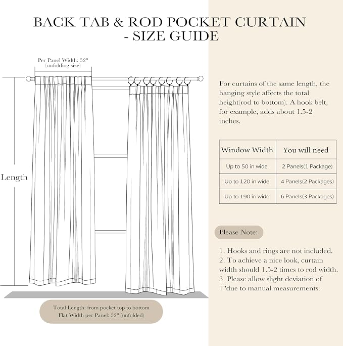 PONY DANCE Blackout Curtains Thermal Insulated Window Treatment Panels Room Darkening Blackout Drapes for Living Room Back Tab/Rod Pocket Bedroom Draperies (2 Panels,Blue Haze, 52x63 Inch)
