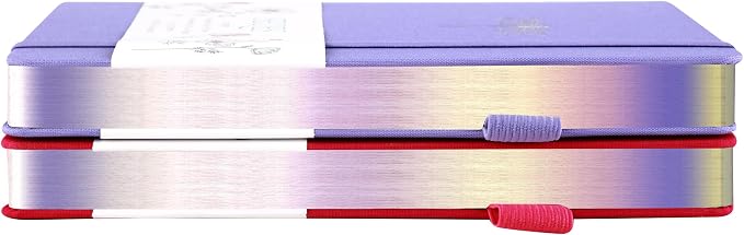 A5 Bullet Dotted Journal Notebook | 160gsm Thick Bleedproof Paper, Lay Flat Binding, 160 Numbered Pages | Hard Cover Dot Grid Notebook/Bullet Journals for Creatives & Professionals-Solar system