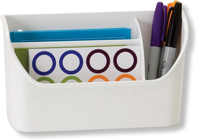 Officemate Magnet Plus Magnetic Organizer, White (92550)