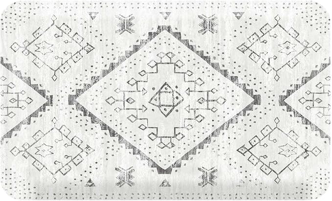 House of Noa Nama Standing Mat – Anti-Fatigue Kitchen Mats for Floor, Cushioned & Non-Slip Kitchen Comfort Mat for Standing, Thick Foam Anti-Fatigue Mat for Kitchen & Workspaces, Ula Avalon 22" x 36"