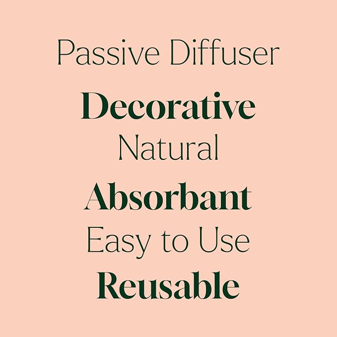 Plant Therapy Passive Lotus Flower Aromatherapy Diffuser - A Chic and Natural Home, Office, and Travel Essential Oil Diffuser