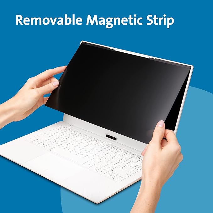 Kensington MagPro™ Magnetic Laptop Privacy Screen 14 inch, Removable 16:9 Laptop Privacy Filter, Anti-Glare, Blue Ray Reduction, Dell Latitude 5420, HP Elitebook 840 G6-G8, Lenovo, Asus (K58352WW)