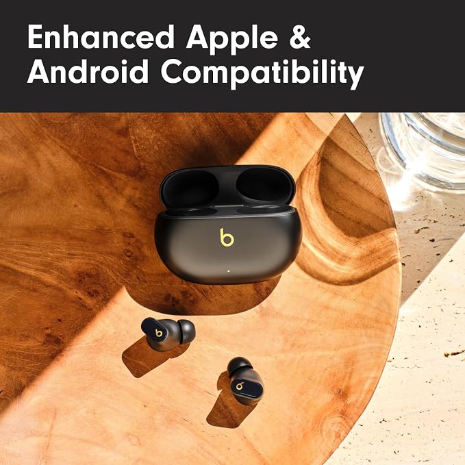 Beats Studio Buds + - Black / Gold with AppleCare+ (2 Years)