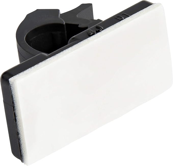 StarTech 100 Adhesive Cable Management Clips, Black, TAA, Sticky (CBMCC1) | Nylon Self Adhesive Clamp UL/94V-2 Fire Rated, Network/Ethernet/Office Desk/Computer Cord Organizer, Wire Holders
