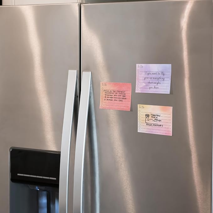 Mr. Pen- to Do List Sticky Notes, 3"x4", 9 Pads, 450 Sheets | Lined Checklist Sticky Pads with Smooth Writing, Easy Peel-Off, Thick Paper for Planning, Office, School & Daily Tasks
