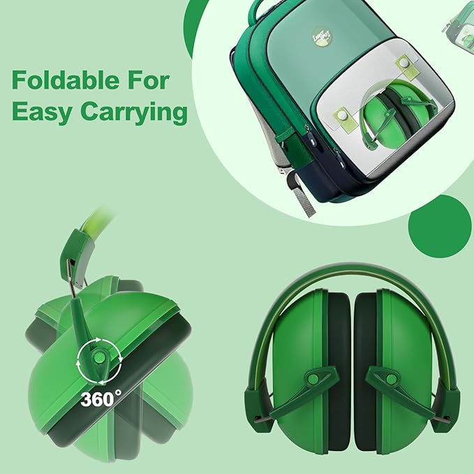 Noise Cancelling Headphones for Kids, Kids Ear Protection 28dB SNR Noise Reduction Ear Muffs for 3-16 Years Toddler/Children, Hearing Protection For Monster Jam, Concerts, Fireworks
