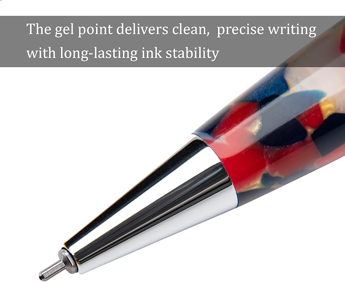 Conklin All American Gel Pen Old Glory Special Edition | Luxury Gel Pen with Refillable Ink | Patriotic Design, Smooth Writing, Premium Quality