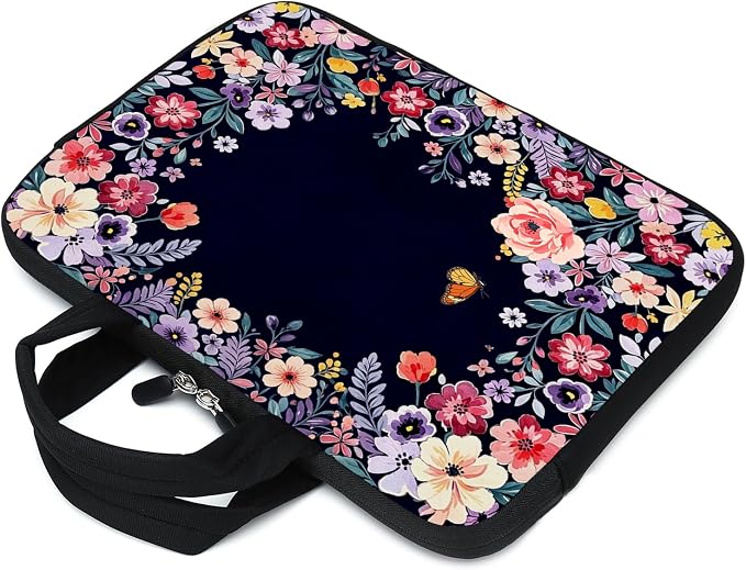 15.6" Laptop Sleeve 14" 15" 15.4" Chromebook Case Ultrabook Case Notebook Sleeves PC Messenger Bag (XM-15ST-3)